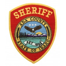 United States Ada County State of Idaho Sheriff Cloth Patch Badge