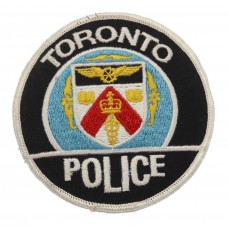 Canadian Toronto Police Cloth Patch Badge