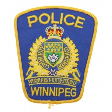 Canadian Winnipeg Police Cloth Patch Badge