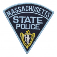 United States Massachusetts State Police Cloth Patch Badge