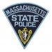 United States Massachusetts State Police Cloth Patch Badge