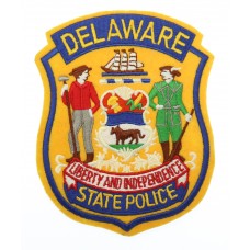 United States Delaware State Police Cloth Patch Badge
