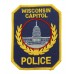 United States Wisconsin Capitol Police Cloth Patch Badge