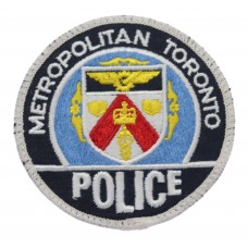 Canadian Metropolitan Toronto Police Cloth Patch Badge