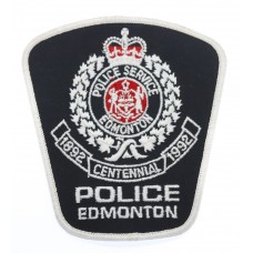Canadian Edmonton Police Cloth Patch Badge