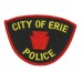 United States City of Erie Police Cloth Patch Badge