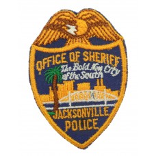 United States Jacksonville Police Cloth Patch Badge