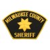 United States Milwaukee County Sheriff Cloth Patch Badge