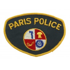 United States Paris Police Cloth Patch Badge