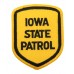 United States Iowa State Patrol Cloth Patch Badge