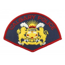 Canadian Calgary Police Cloth Patch Badge