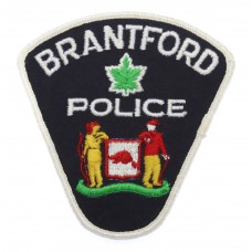 Canadian Brantford Police Cloth Patch Badge