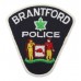 Canadian Brantford Police Cloth Patch Badge