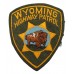 United States Wyoming Highway Patrol Cloth Patch Badge