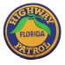 United States Florida Highway Patrol Cloth Patch Badge
