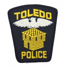 United States Toledo Police Cloth Patch Badge