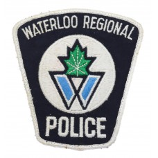 Canadian Waterloo Regional Police Cloth Patch Badge