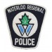 Canadian Waterloo Regional Police Cloth Patch Badge