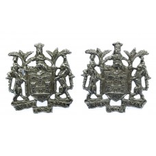 Pair of Wigan Borough Police Collar Badges