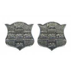 Pair of York City Police Collar Badges