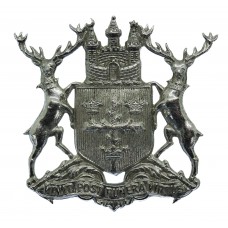 Nottingham City Police Coat of Arms Cap Badge