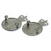 Pair of Essex Police Enamelled Collar Badges - Queen's Crown