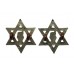 Pair of Trinidad Police Collar Badges