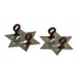 Pair of Trinidad Police Collar Badges