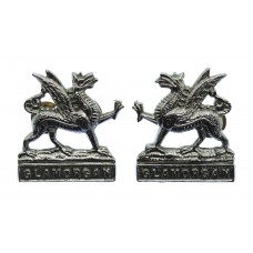 Pair of Glamorgan Constabulary Collar Badges