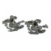 Pair of Newcastle-upon-Tyne City Police Collar Badges