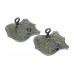 Pair of Nottingham City Police Collar Badges