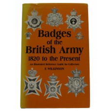 Book - British Army Collar Badges 1881 to the Present by Colin Churchill and Ray Westlake