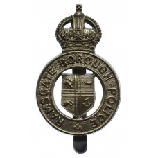 Ramsgate Borough Police Cap Badge - King's Crown