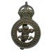 Carmarthenshire Constabulary Cap Badge - King's Crown