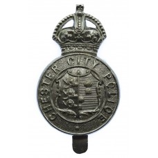 Chester City Police Cap Badge - King's Crown