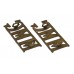 Pair of WW1 Motor Machine Gun Corps (MMG) Shoulder Titles