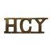 Hampshire Carabiniers Yeomanry (HCY) Shoulder Title