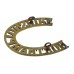 3rd & 4th (Militia) Bn. Northamptonshire Regiment (NORTHAMPTONSHIRE) "Horseshoe" Shoulder Title