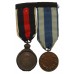 1897 Jubilee Medal and 1902 Coronation Medal Pair - Yeoman Warder C.H. Parker, Tower of London