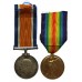 WW1 British War & Victory Medal Pair - 2.A.M. J.R. Donovan, Royal Flying Corps