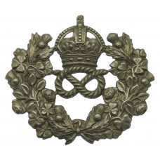 Staffordshire Constabulary Wreath Shako/Cap Badge - King's Crown