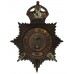 Birmingham City Police Night Helmet Plate - King's Crown