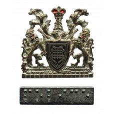 Metropolitan Police Warrant Card Badge with Braille Bar