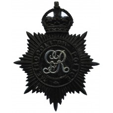 George V Metropolitan Police Night Helmet Plate