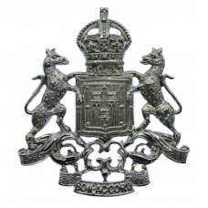 Aberdeen City Police Helmet Plate - King's Crown