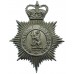 Warwickshire Constabulary Helmet Plate - Queen's Crown