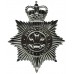 Dyfed-Powys Heddlu Police Enamelled Helmet Plate - Queen's Crown