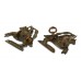 Pair of Fife & Forfar Yeomanry Collar Badges