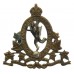 Royal Canadian Corps of Signals Cap Badge - King's Crown