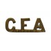 Canadian Field Artillery (C.F.A.) Shoulder Title